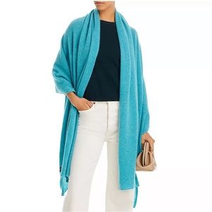 NWT MARLED TEAL 100% CASHMERE SCARF